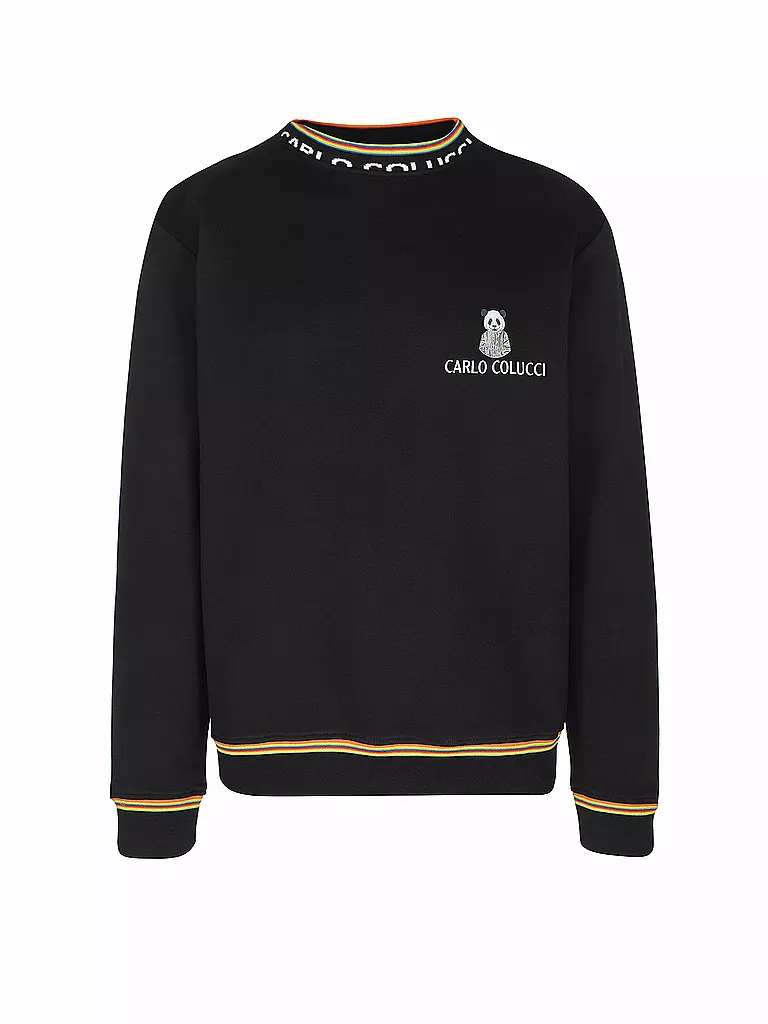 CARLO COLUCCI | Sweater  | schwarz
