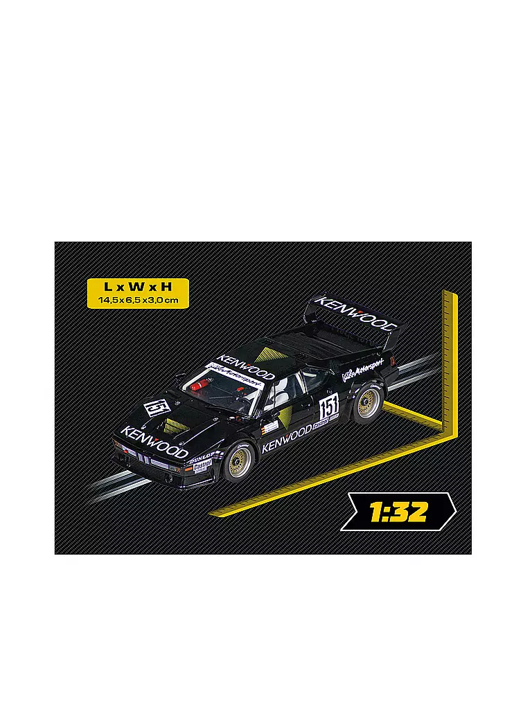 CARRERA | BMW M1 Procar "MK-Motorsport, No.151" DRM 1986 1:32 | keine Farbe