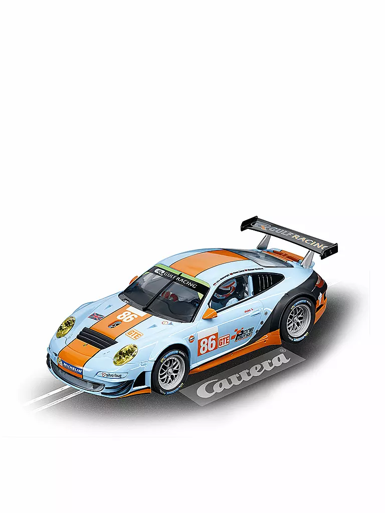 CARRERA | Digital 124 - Porsche GT3 RSR "Gulf Racing No.86" | transparent