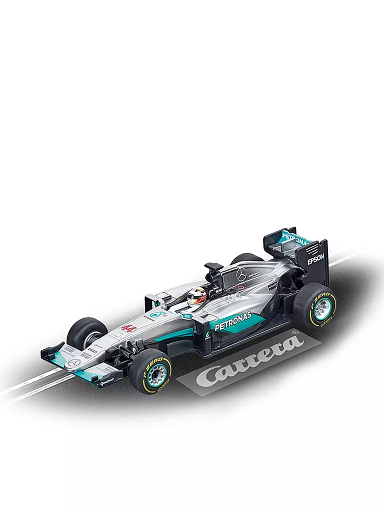 CARRERA | GO!!! - Mercedes F1 W07 Hybrid "L.Hamilton, No.44" | transparent