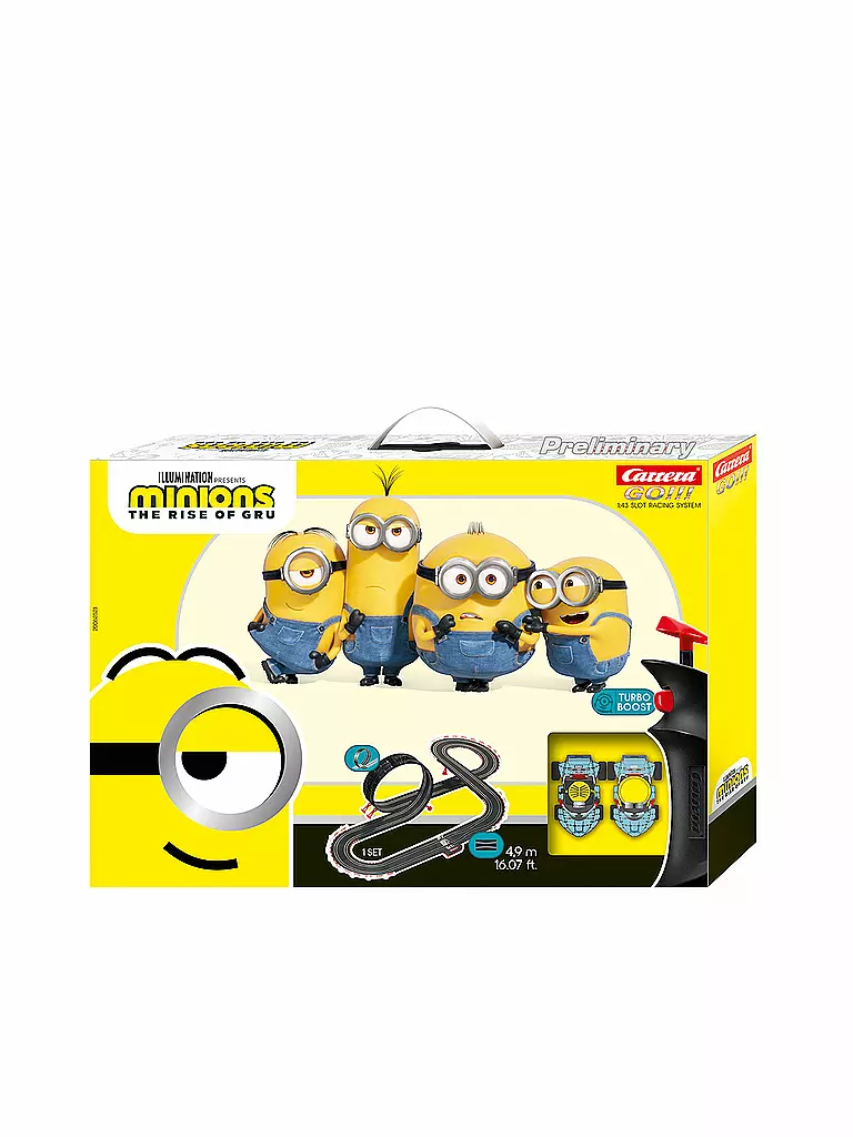 CARRERA | Go!!! - Minions - Yellow Racing | keine Farbe