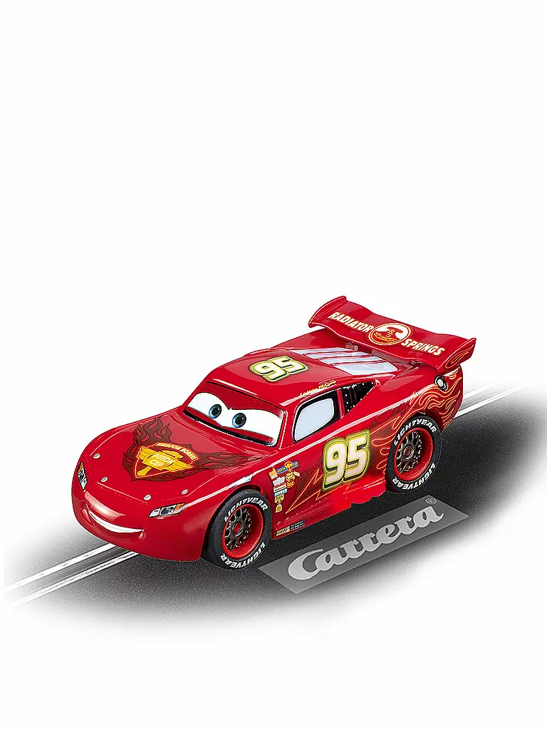 CARRERA | Go - Disney/Pixar Cars NEON Lightning McQueen  | transparent