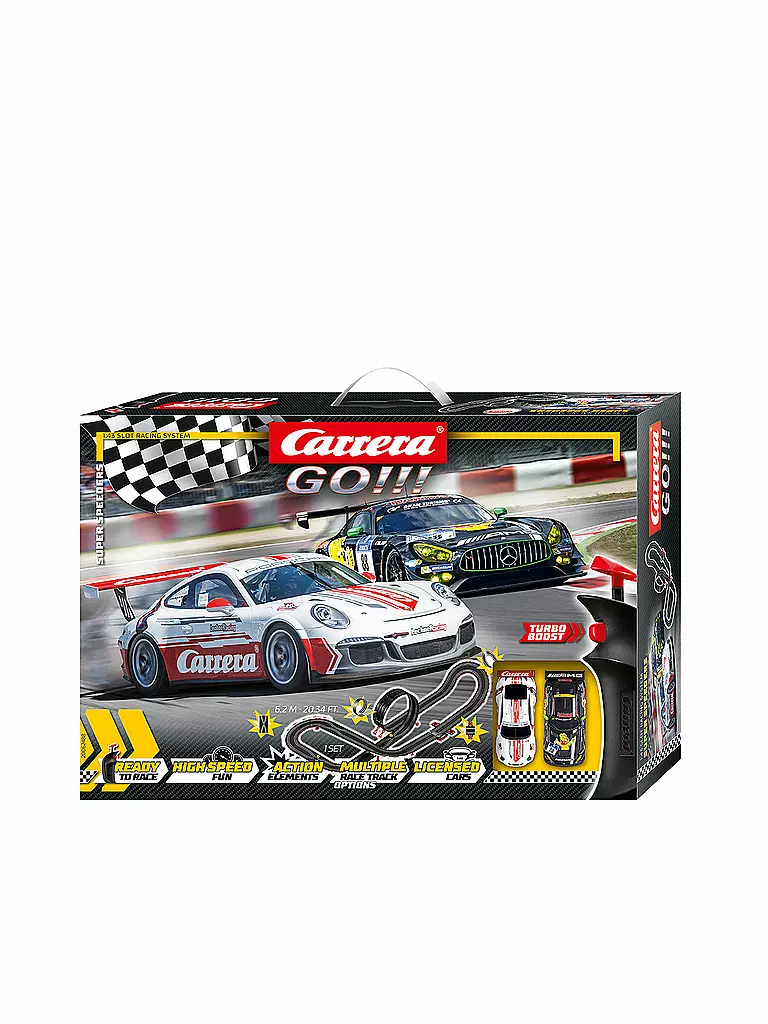 CARRERA | Go - Rennbahn Super Speeders | transparent