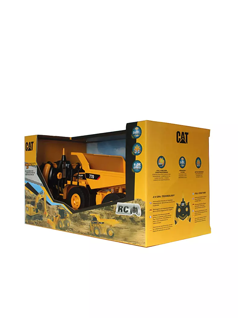 CARRERA | RC 1:35 RC CAT 770 Mining Truck (B/O) | keine Farbe