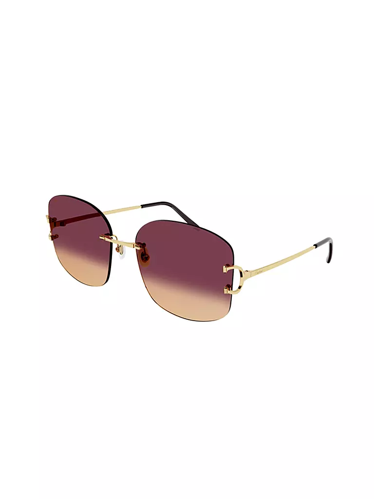 CARTIER | Sonnenbrille CT0037RS | gold