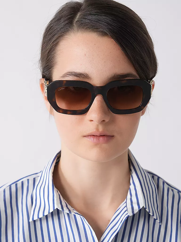 CARTIER | Sonnenbrille CT0546S | braun