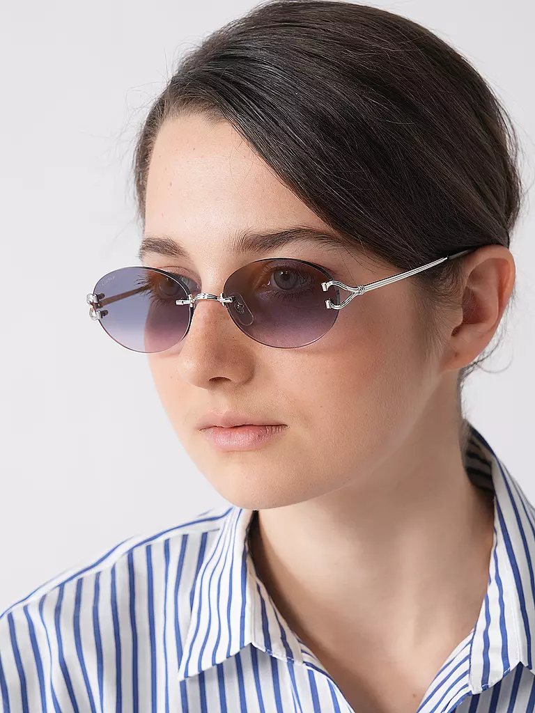 CARTIER | Sonnenbrille CT0551S | silber