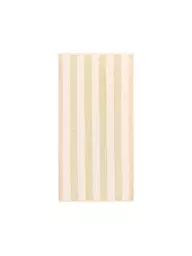CAWÖ | Duschtuch PURE STRIPES 80x150cm Mystic Green | beige
