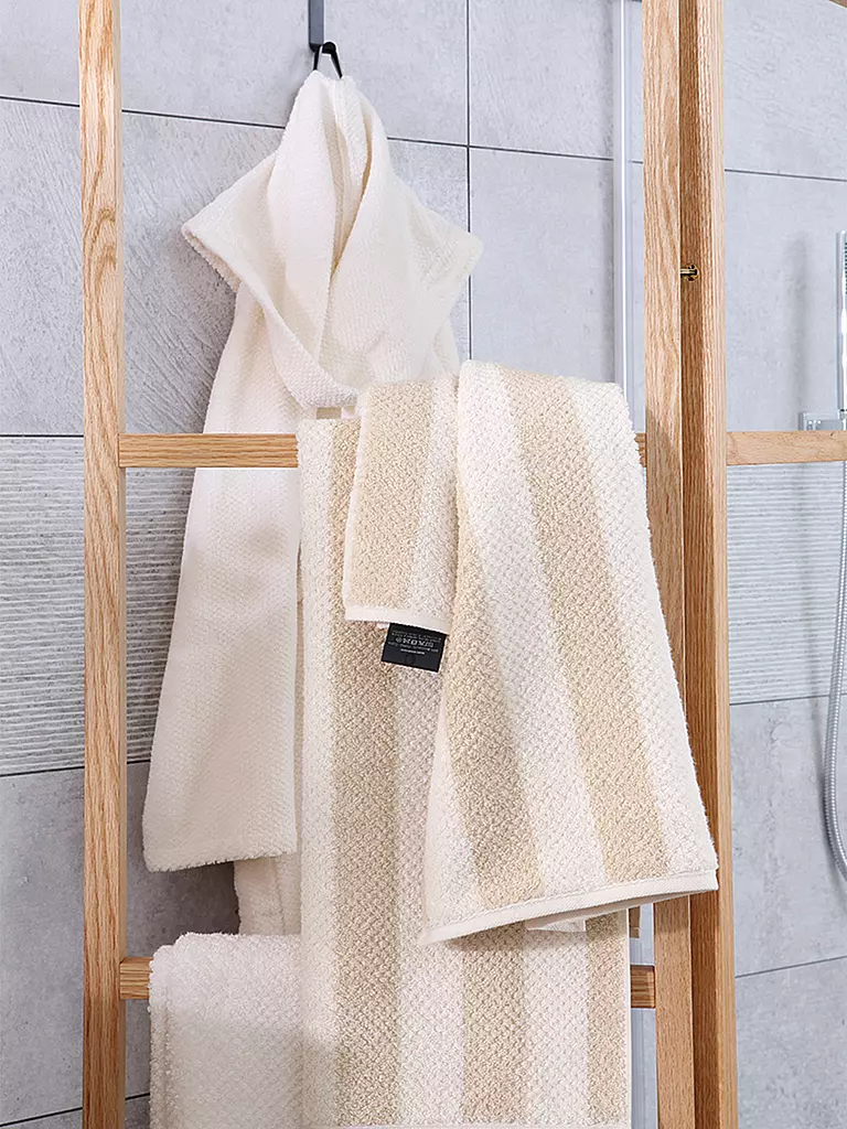 CAWÖ | Duschtuch PURE STRIPES 80x150cm Beige | beige