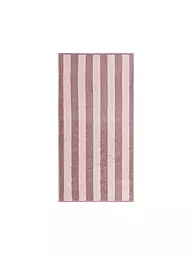 CAWÖ | Duschtuch PURE STRIPES 80x150cm Mystic Green | rosa