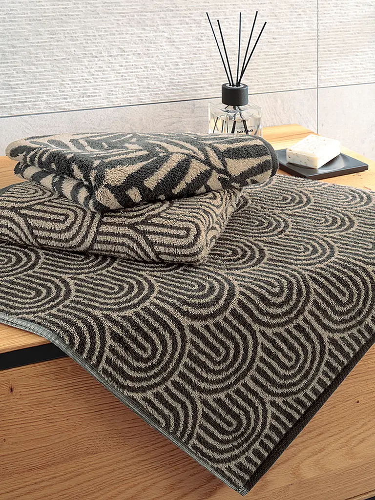 CAWÖ | Handtuch 50x100cm MAISON Basalt | grau