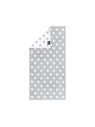 CAWÖ | Handtuch NEW STAR 50x100cm Beige/Basalt | Weiss