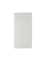 CAWÖ | Handtuch NOBLESSE 50x100cm Mittelblau | weiss