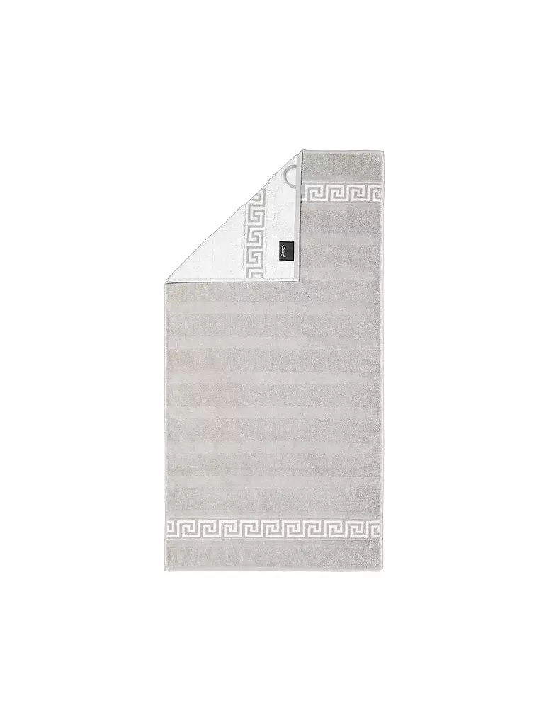 CAWÖ | Handtuch Noblesse Duo 50x100cm Platin | silber