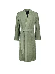 CAWÖ | Herren Bademantel Kimono | hellgrün