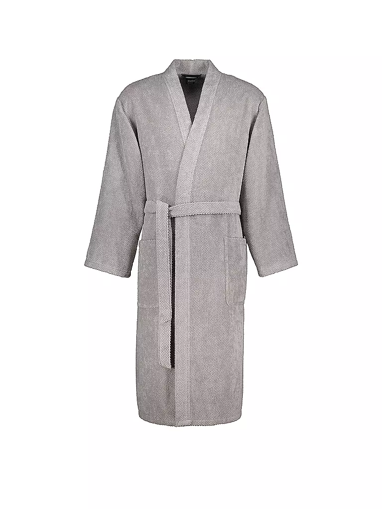 CAWÖ | Herren Bademantel PURE Mittelgrau | grau