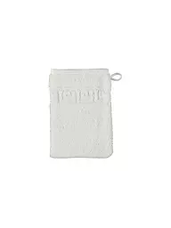 CAWÖ | Waschhandschuh NOBLESSE 16x22cm Lachs | weiss