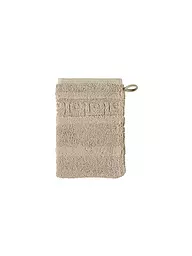 CAWÖ | Waschhandschuh NOBLESSE 16x22cm Lachs | beige