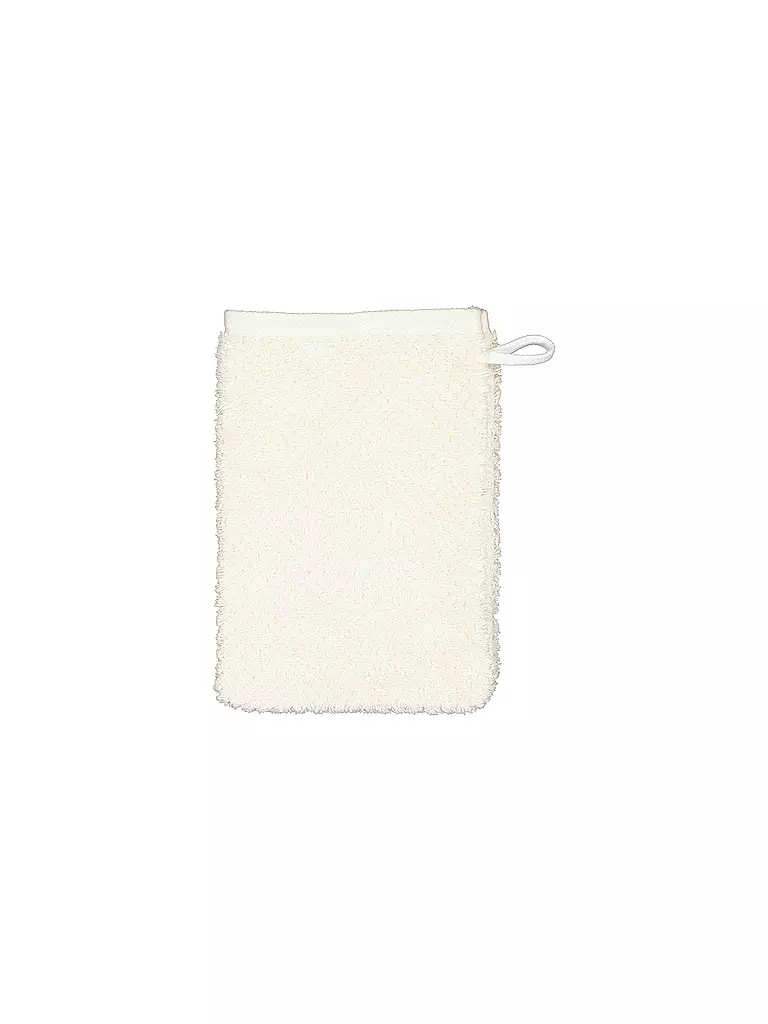 CAWÖ | Waschhandschuh Pure 16x22cm Natur | creme