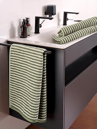 CAWÖ | Handtuch 50x100cm CLUB STRIPES Eukalyptus