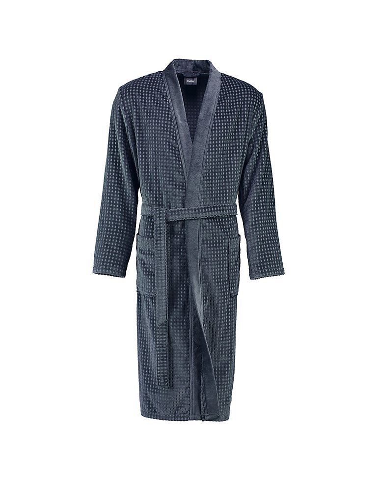 CAWÖ Herren-Kimonomantel (Anthrazit) grau | 56