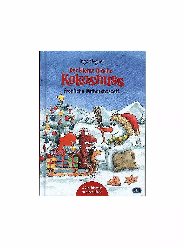 CBJ/CBT VERLAG | Buch - Der kleine Drache Kokosnuss - Fröhliche Weihnachtszeit | transparent