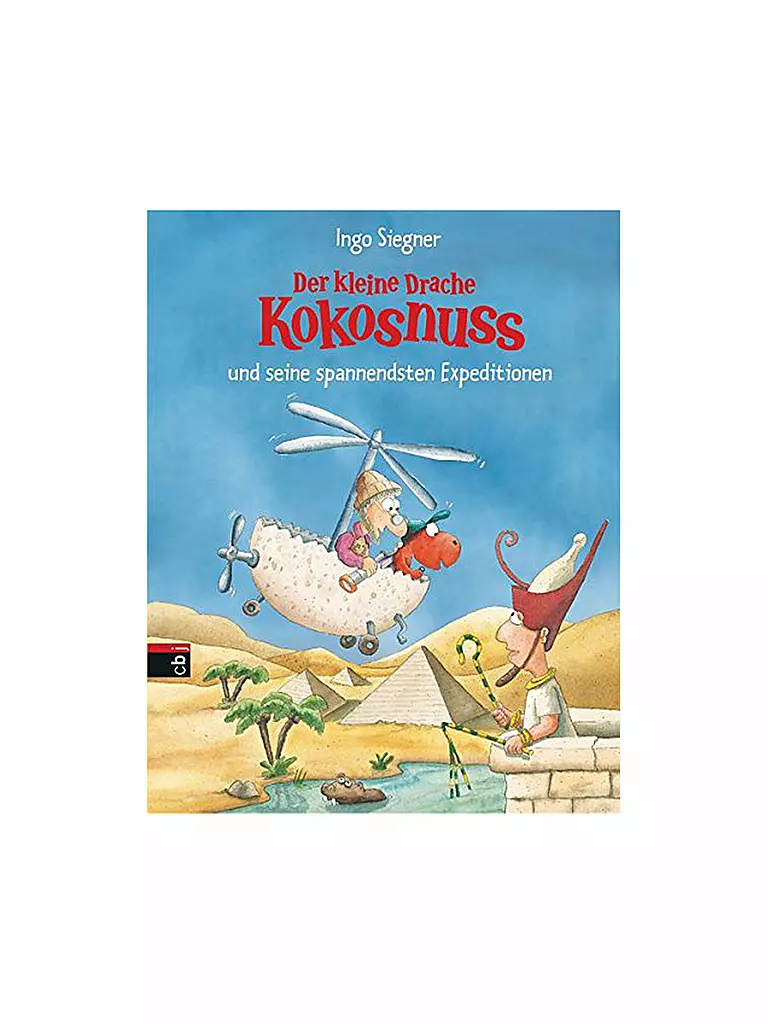 CBJ/CBT VERLAG | Buch - Der kleine Drache Kokosnuss und seine spannendsten Expeditionen (Gebundene Ausgabe) | transparent