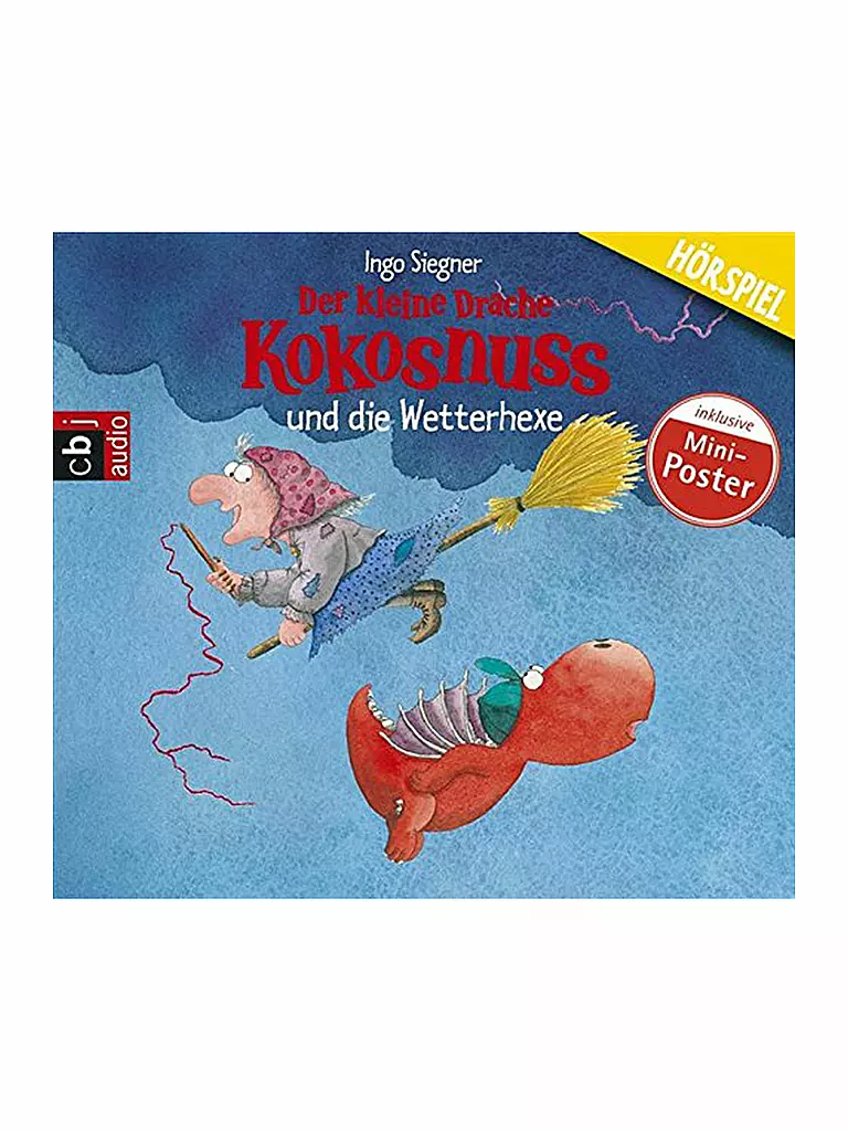CD HÖRBUCH | Der kleine Drache Kokosnuss und die Wetterhexe (Band 8) | transparent