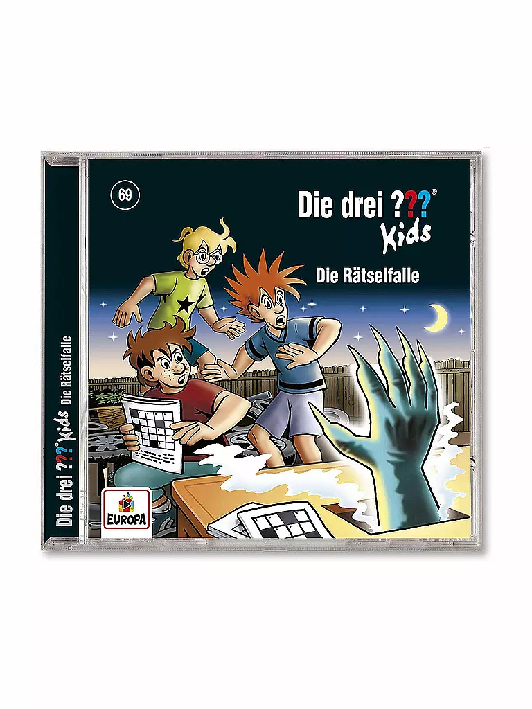 CD HÖRBUCH | Die 3 Fragezeichen Kids - Rätselfalle (69) | transparent