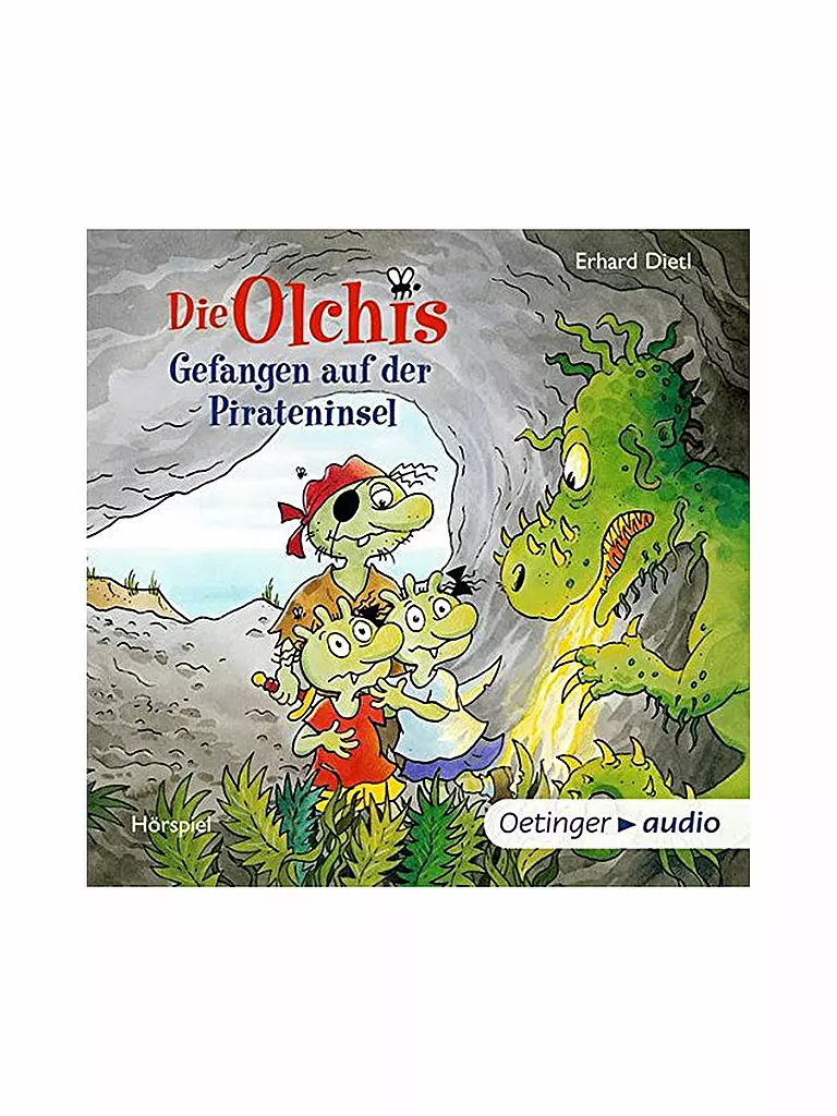 CD HÖRBUCH | Die Olchis - Gefangen auf der Pirateninsel (2CD) | transparent