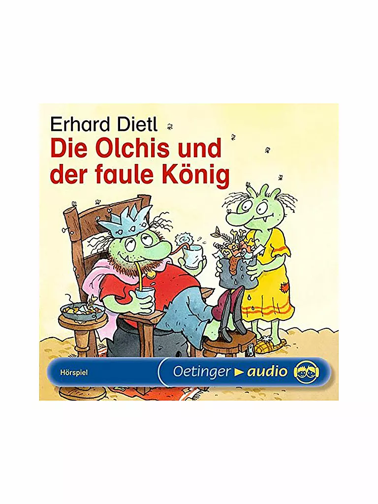 CD HÖRBUCH | Die Olchis und der faule König (CD) | transparent