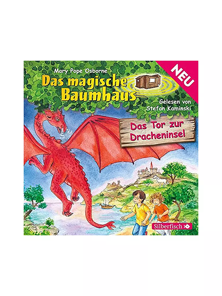 CD HÖRBUCH | Hörbuch - Das magische Baumhaus - Das Tor zur Dracheninsel (Band 53) | transparent