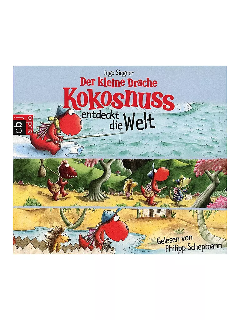 CD HÖRBUCH | Hörbuch - Der kleine Drache Kokosnuss entdeckt die Welt | transparent