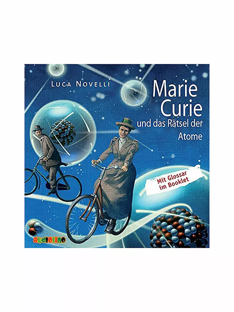 CD HÖRBUCH | Hörbuch - Marie Curie und das Rätsel der Atome (Geniale Denker und Erfinder) | transparent