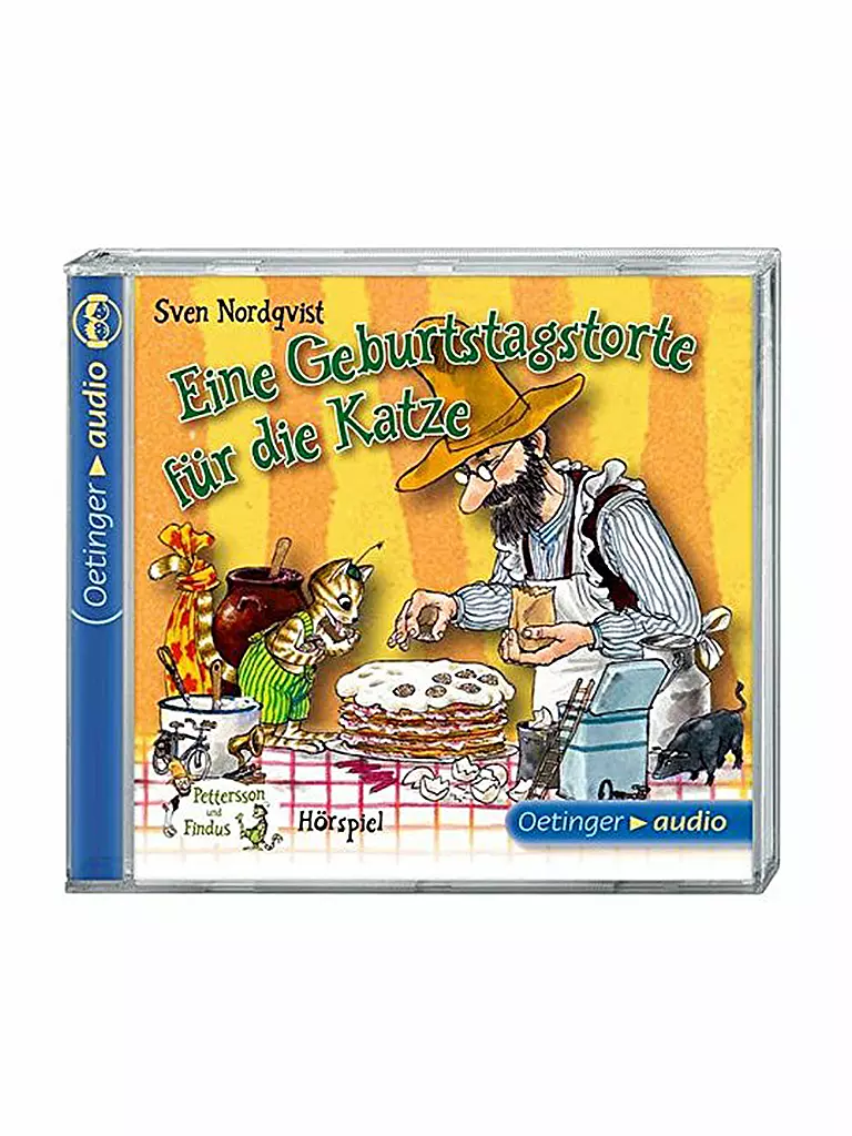 CD HÖRBUCH | Hörbuch - Pettersson und Findus -  Eine Geburtstagstorte für die Katze (CD) | transparent