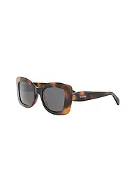 CELINE | CELINE 3 Dots schwarze eckige Sonnenbrille | Braun