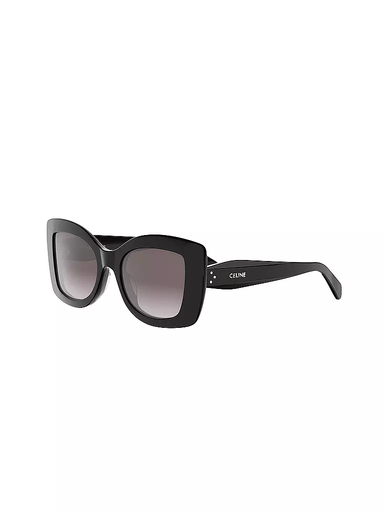 CELINE | CELINE 3 Dots schwarze eckige Sonnenbrille | schwarz