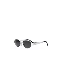 CELINE | Metal Triomphe goldene ovale Sonnenbrille | silber