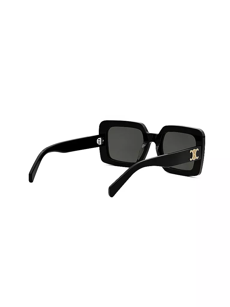 CELINE | Triomphe schwarze eckige Sonnenbrille | schwarz