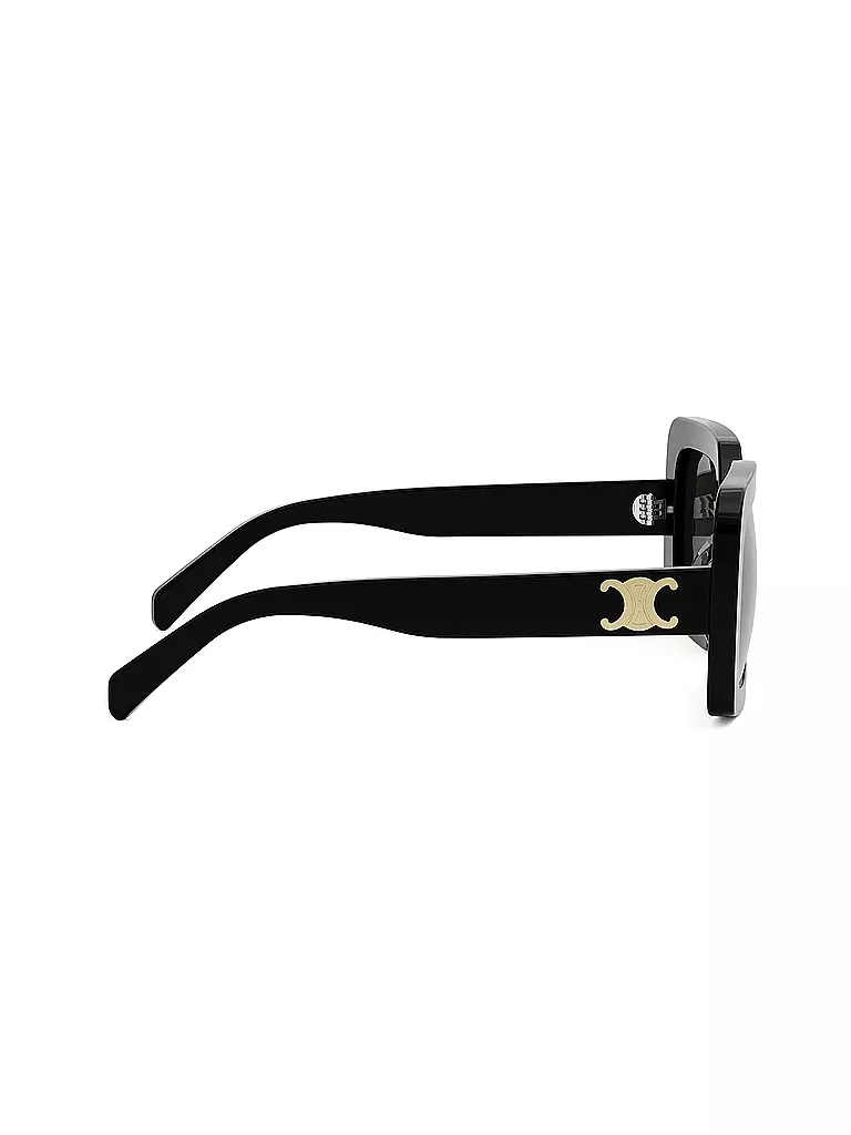 CELINE | Triomphe schwarze eckige Sonnenbrille | schwarz