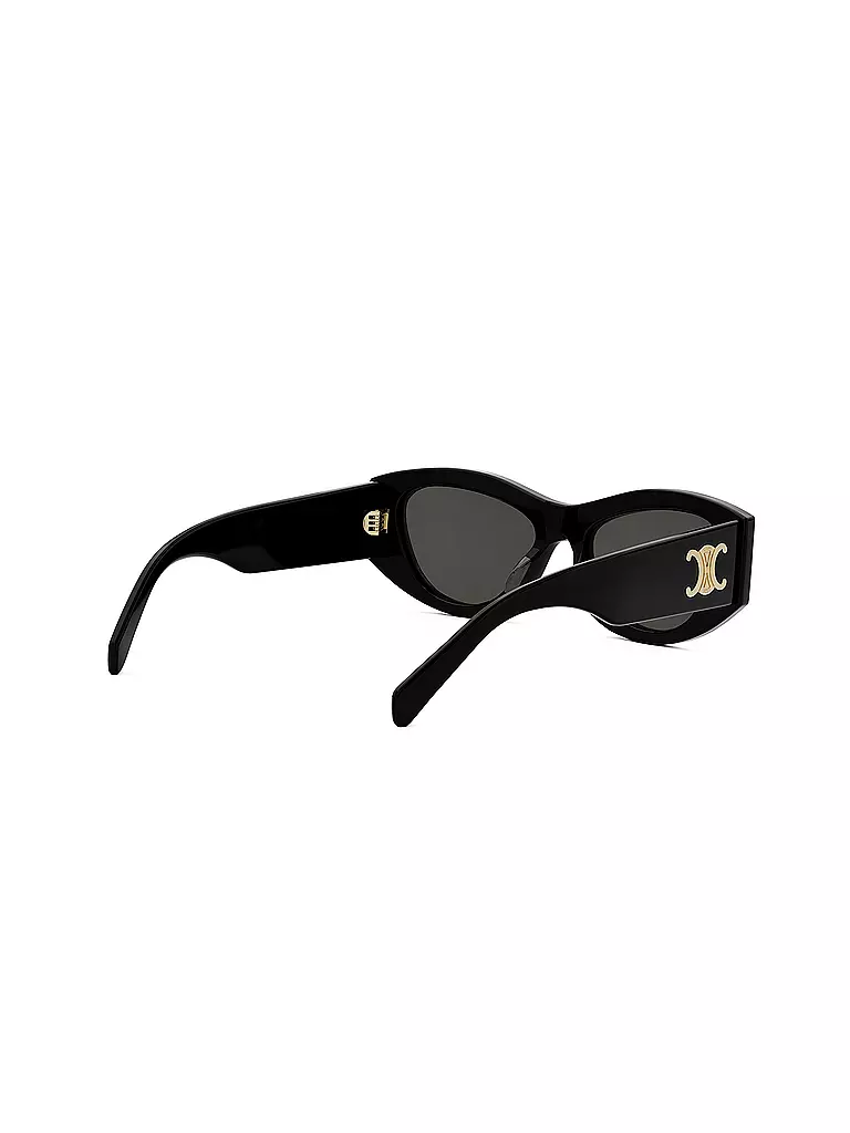 CELINE | Triomphe schwarze geometrische Sonnenbrille | braun