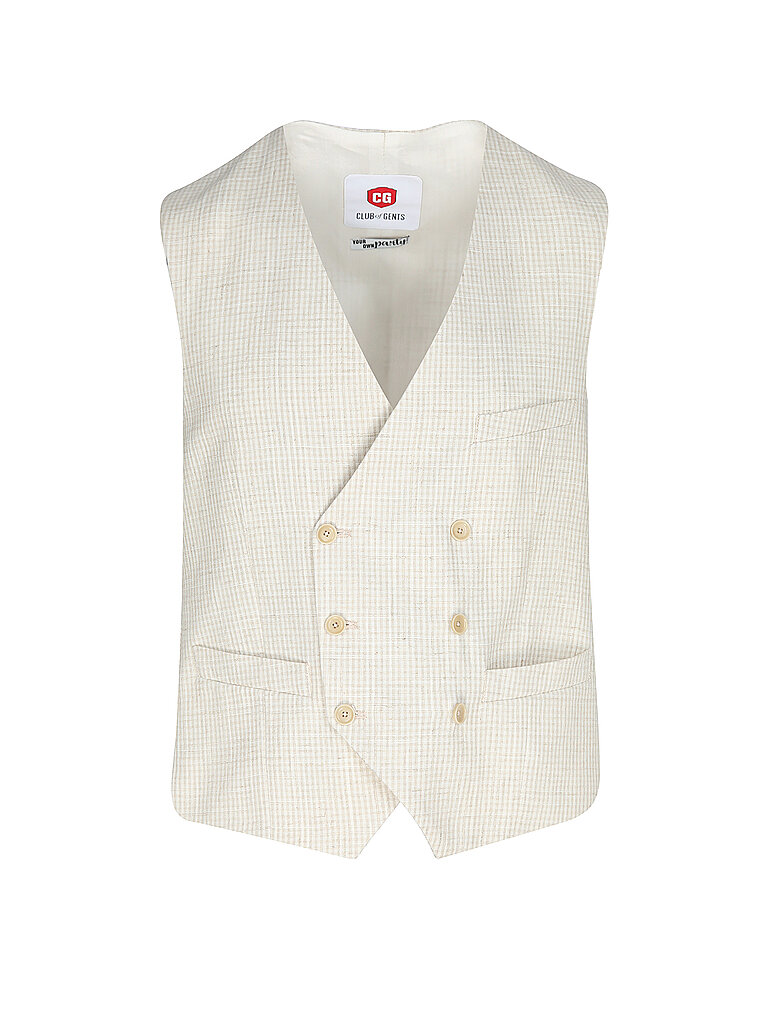 CG - CLUB OF GENTS Anzugweste beige | 50