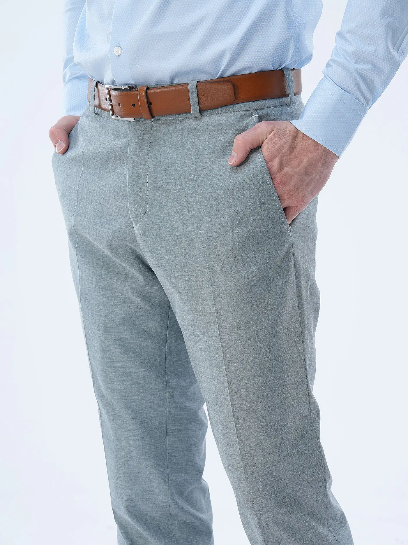CG - CLUB OF GENTS | Anzughose Slim Fit PACO  | hellgrau
