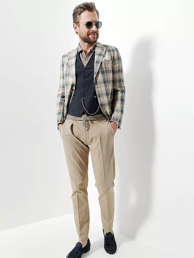 CG - CLUB OF GENTS | Gilet Slim Fit Miko | blau