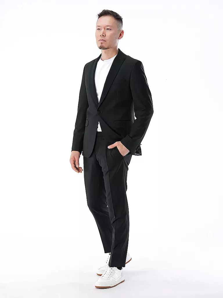 CG - CLUB OF GENTS | Sakko Slim Fit PABLO  | schwarz