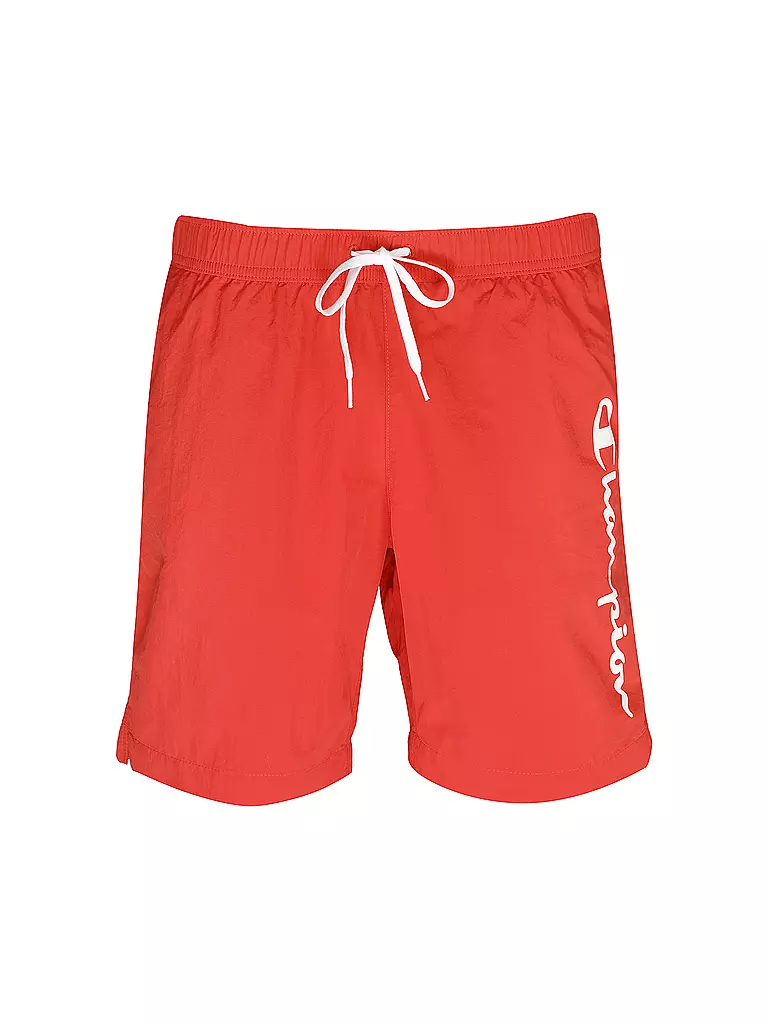 CHAMPION | Badeshorts | rot