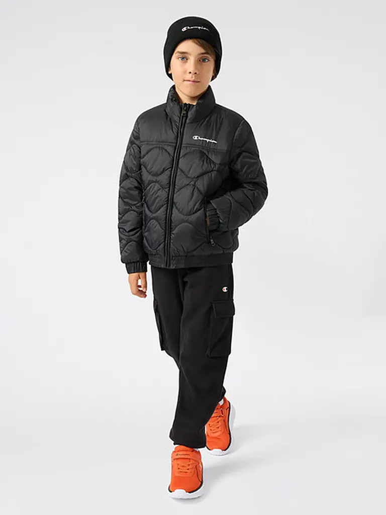 CHAMPION | Jungen Jacke  | Schwarz