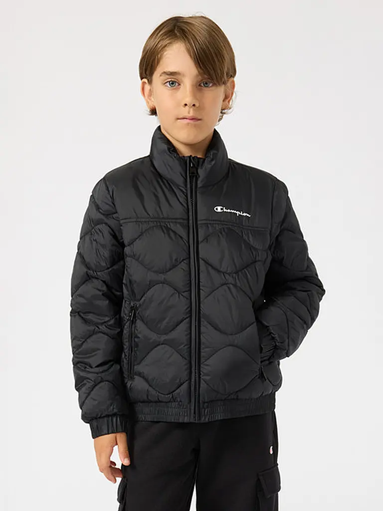 CHAMPION | Jungen Jacke  | Schwarz