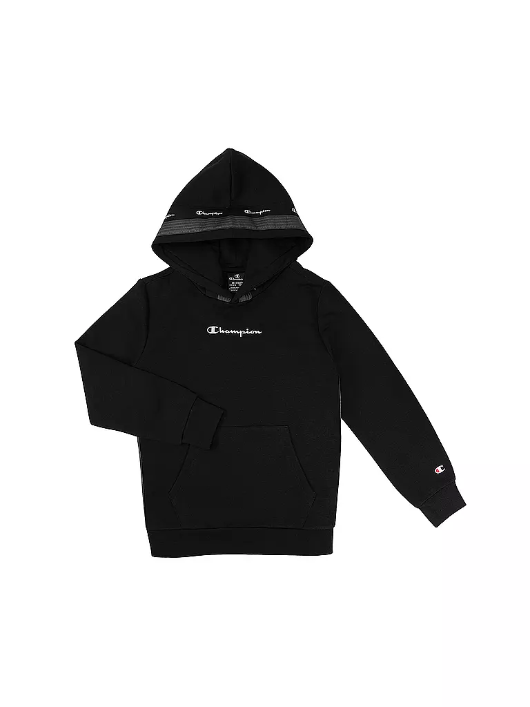 CHAMPION | Jungen Kapuzensweater - Hoodie  | schwarz