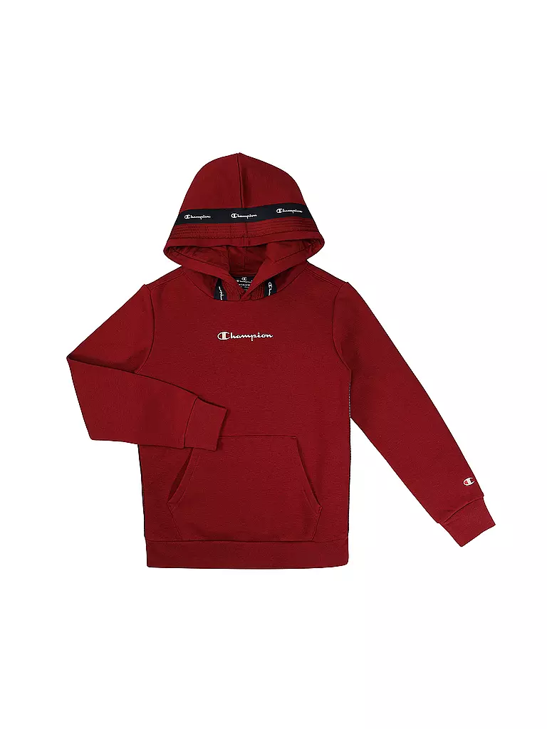 CHAMPION | Jungen Kapuzensweater - Hoodie  | rot